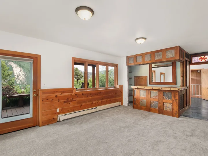 Basement Built-Ins in a Cincinnati home