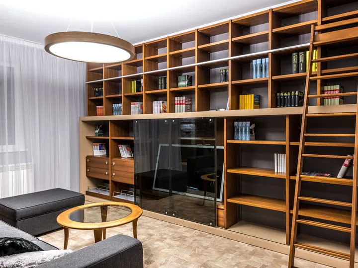 Bookcases & Home Libraries in a Cincinnati home