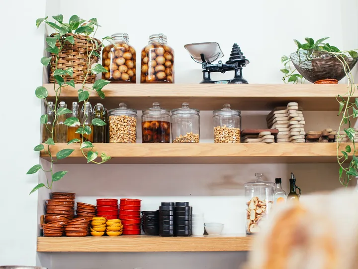 Pantries & Kitchen Shelving in a Cincinnati home
