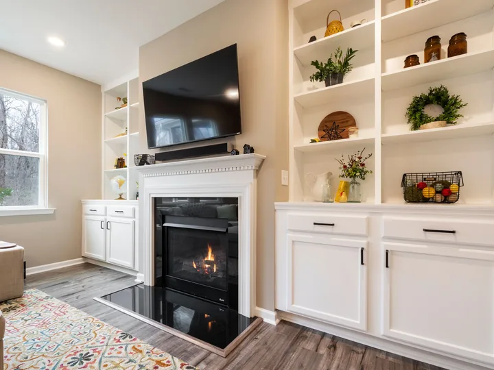 Fireplace Built-Ins in a Cincinnati home